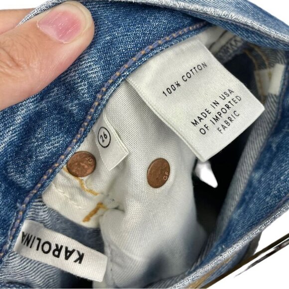NEW GRLFRND Karolina Jeans in A Little More Love Wash Size 26🎁 - Picture 4 of 6